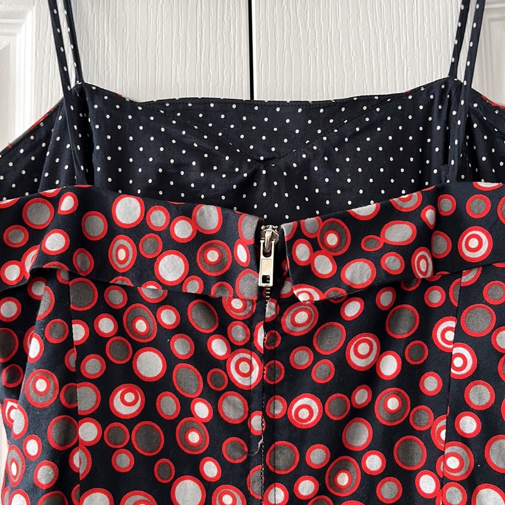 VGUC Vintage Marc Jacobs polka dot pattern strappy dress - Picture 8 of 12